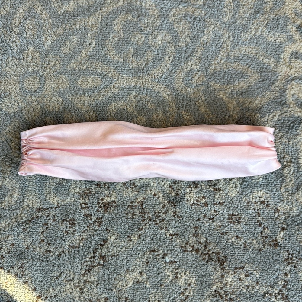 David’s Bridal Sash Light Pink M/L